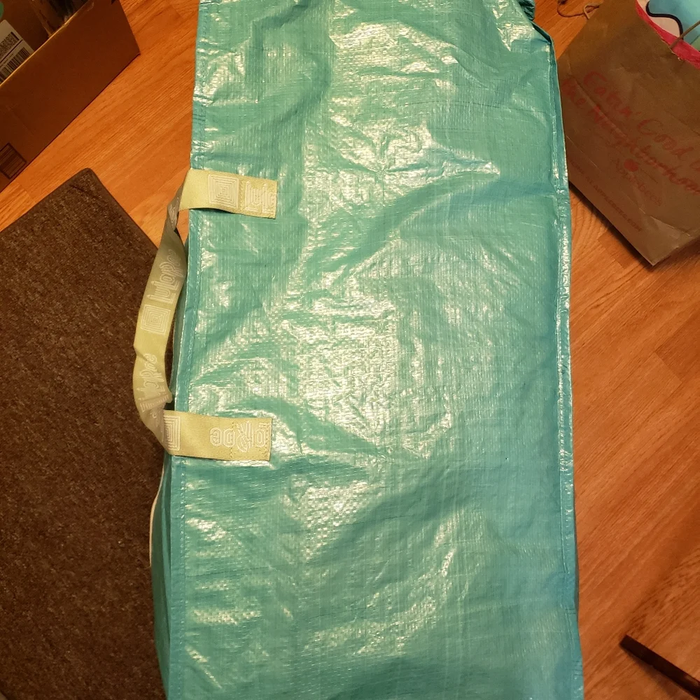 #3 - Garment bag - large. New in package. Never used. Heavy duty material.